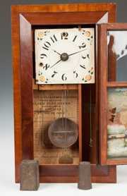 Miniature Silas Hoadley Shelf Clock