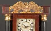 E. & G. W. Bartholomew Hollow Column Shelf Clock