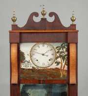 Joseph Ives Mirror Wall Clock