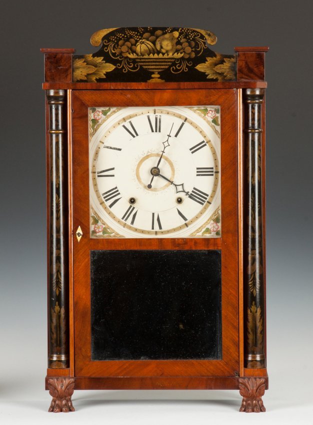 Silas Hoadley Shelf Clock