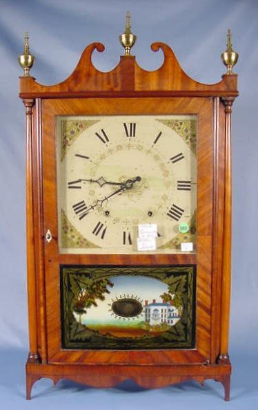 Mark Leavenworth & Son Shelf Clock