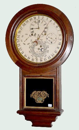 Gale’s Patent Calendar Clock, Re-Issue