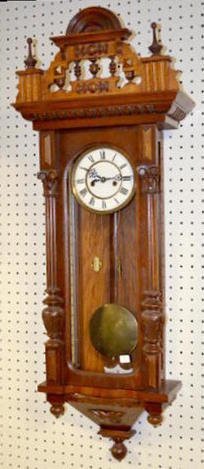 2 Weight Vienna Regulator Wall Clock