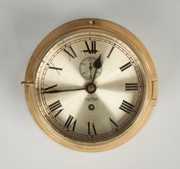 Smiths Brass Ship Clock