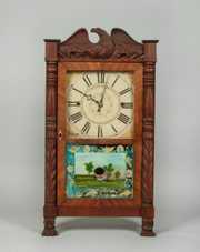 Erastus Hodges Shelf Clock