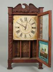 Erastus Hodges Shelf Clock