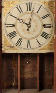 Erastus Hodges Shelf Clock