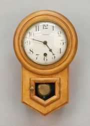 Waterbury Miniature Schoolhouse Clock, Daintie #1