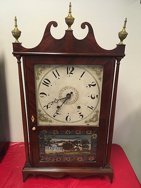 Seth Thomas Pillar and Scroll Clock