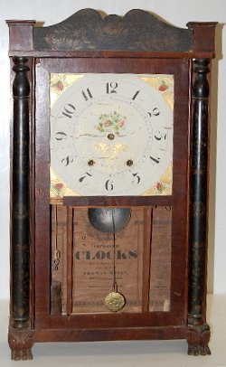 Hopkins & Alfred Wood Works Shelf Clock