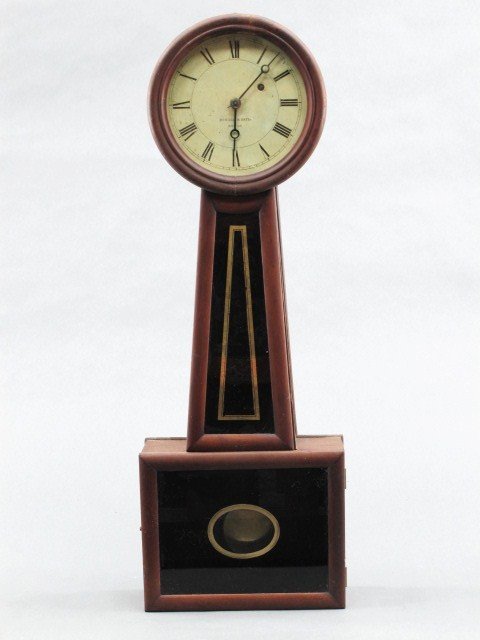 A HOWARD AND DAVIS BOSTON BANJO CLOCK NO. 4