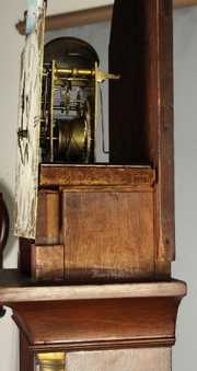 Roxbury Inlaid Mahogany Tall case Clock