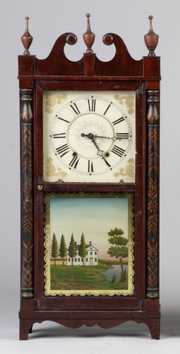 Wooden Works Shelf Clock