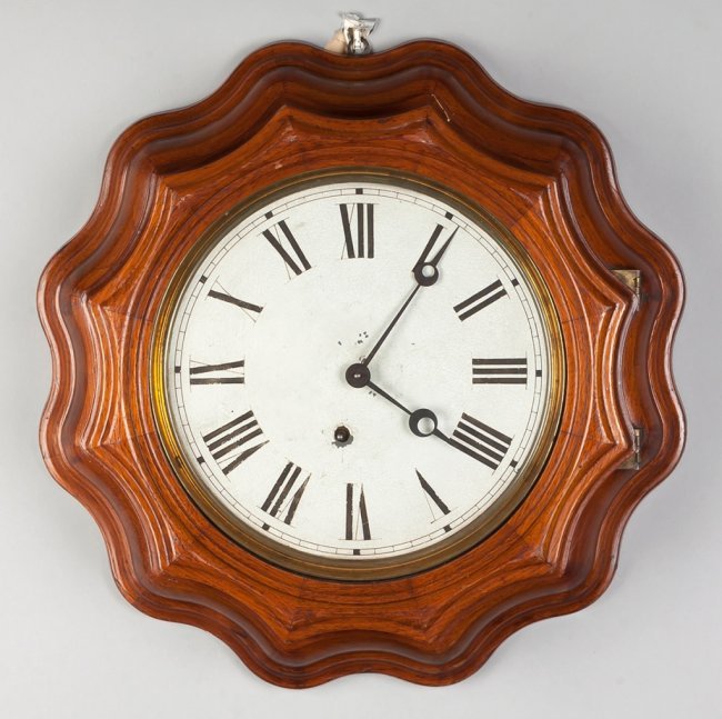 Ingraham Victorian Gallery Clock, Bristol, CT