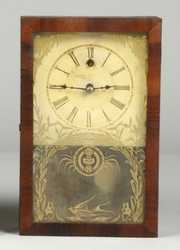 New England Clock Co. Box Clock