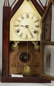 Brewster & Ingraham, Bristol, CT, Steeple Shelf Clock