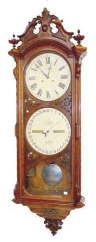 Ithaca Bank No. 0 Calendar Clock