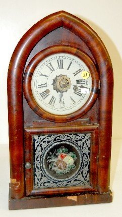 Walnut Veneer Jerome Beehive Clock