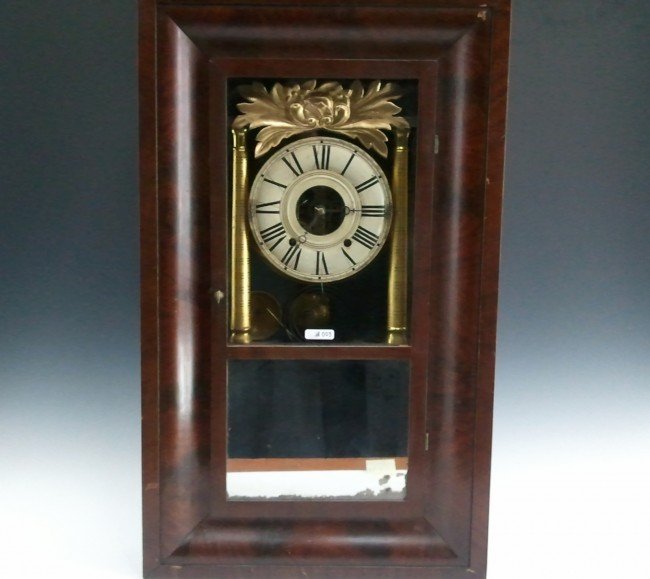 HILLS, GOODRICH & Co (attributed) OGEE SHELF CLOCK