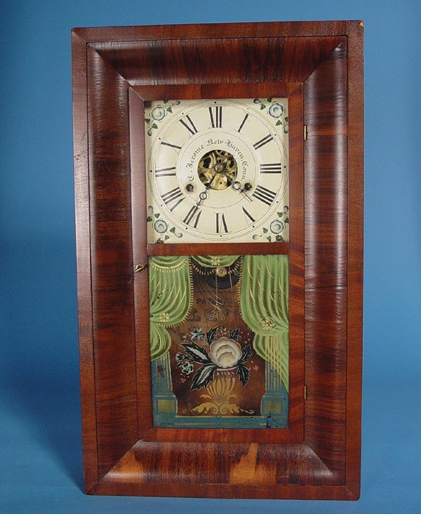 Chauncey Jerome New Haven Rosewood Ogee Clock