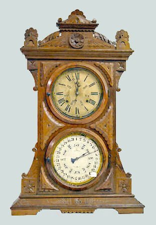 Welch Spring & Co. “Audran B.W.” Calendar Clock