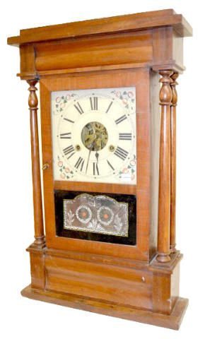 Bloomer & Sperry 2 Weight Shelf Clock