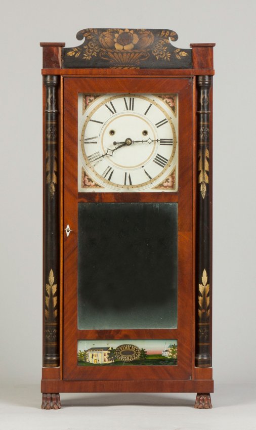 Silas Hoadley Shelf Clock