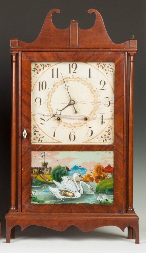 Eli Terry & Sons Pillar & Scroll Clock