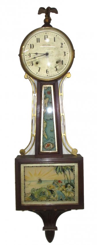 Ingraham “Treasure Island” Banjo Clock