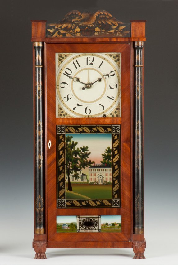 Silas Hoadley Shelf Clock