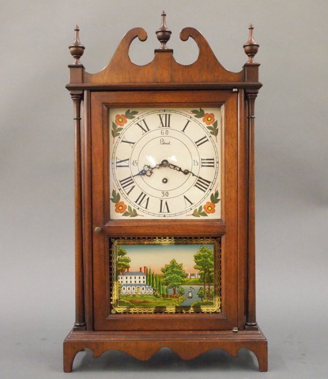 Colonial Clock Co. Pillar & Scroll