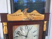 Eli Terry, Jr. & Co. Shelf Clock with Gilt Eagle