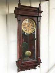 Terry Clock Co. Regulator Clock