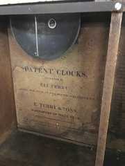 Eli Terry and Sons Pillar and Scroll Shelf Clock