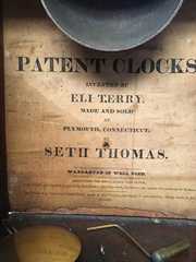 Seth Thomas Column and Splat Clock