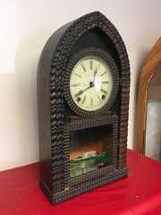 J.C. Brown Beehive Ripple Front Clock