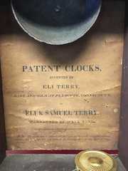 Eli and Samuel Terry Pillar and Scroll Shelf Clock