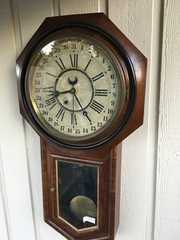 Ansonia Regulator A Calendar Clock