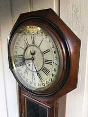 Ansonia Regulator A Calendar Clock