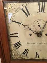 Spencer, Wooster & Co. Pillar and Scroll Clock