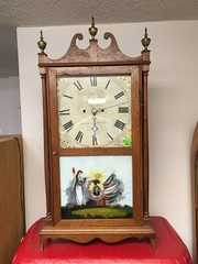 Spencer, Wooster & Co. Pillar and Scroll Clock