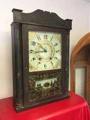 Eli Terry & Son Column and Splat Shelf Clock