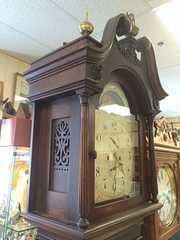 Tiffany & Co. Mahogany Grandfather Clock