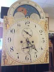 Tiffany & Co. Mahogany Grandfather Clock