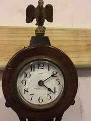 Miniature New Haven Clock Co. Banjo Clock