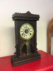 Eastlake Carved Mantel Clock