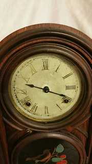 Atkins Rosewood Figure 8 Shelf Clock