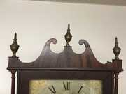 Ephraim Downes Pillar and Scroll Clock