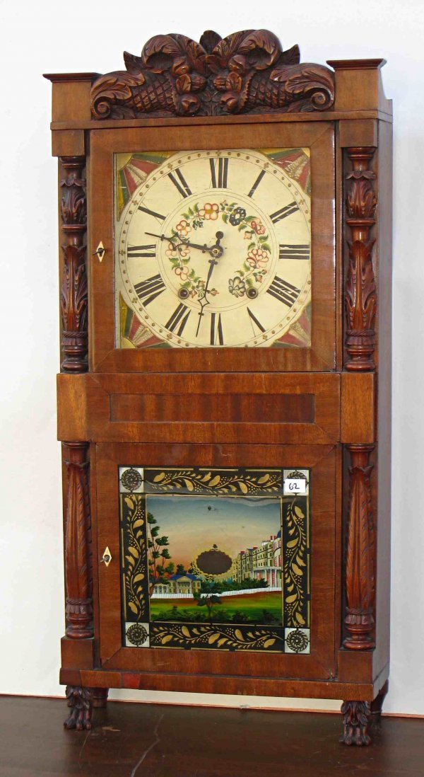 Shelf clock by Jerome and Darrow