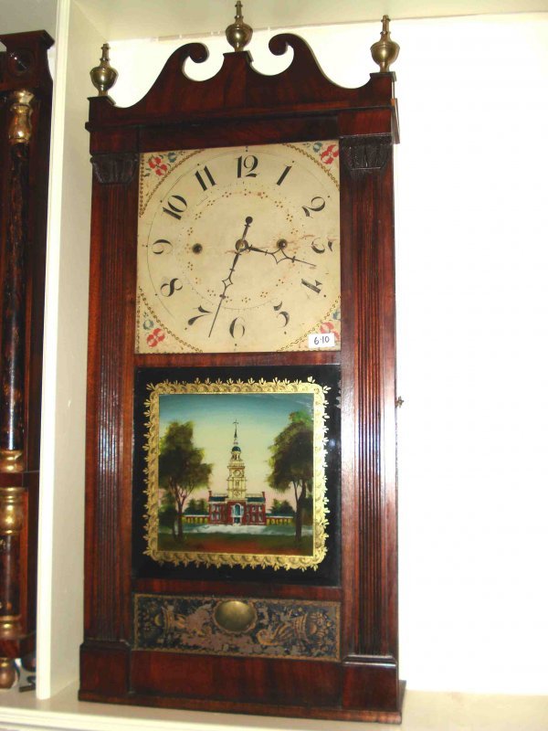 Jerome & Darrow shelf clock